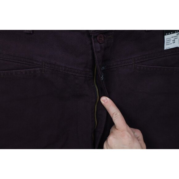 Deadstock Vintage 90s Marithe Francois Girbaud Mens 40x35 Baggy Wide Leg Jeans - Picture 7 of 16